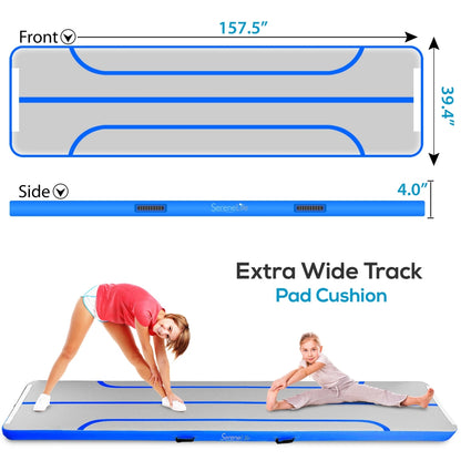 product image number 2 for SereneLife Tumbling Gymnastics Inflatable Air Mat