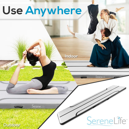 product image number 5 for SereneLife Tumbling Gymnastics Inflatable Air Mat