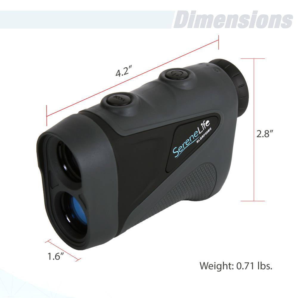 SereneLife Golf Laser Rangefinder - Thumbnail 3
