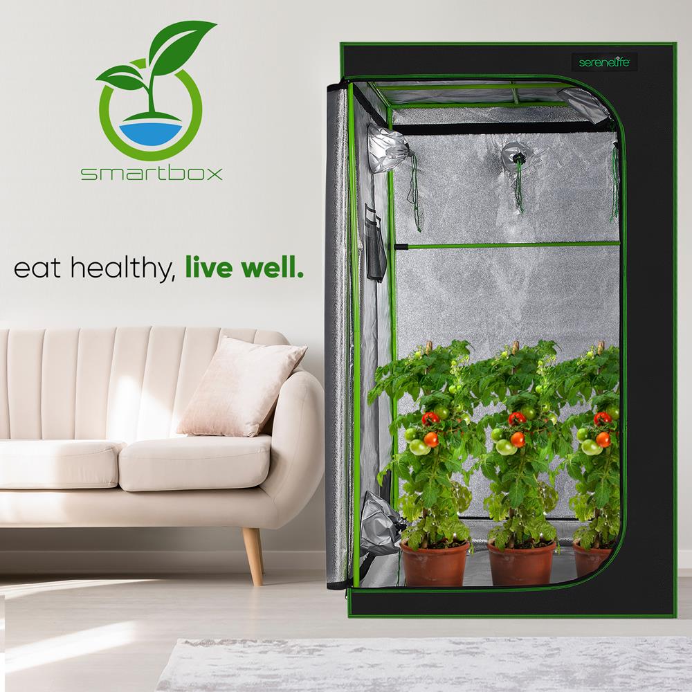 hydroponic grow tent system Hydroponic Grow Tent 48"x24"x60" Reflective Mylar with Floor Tray