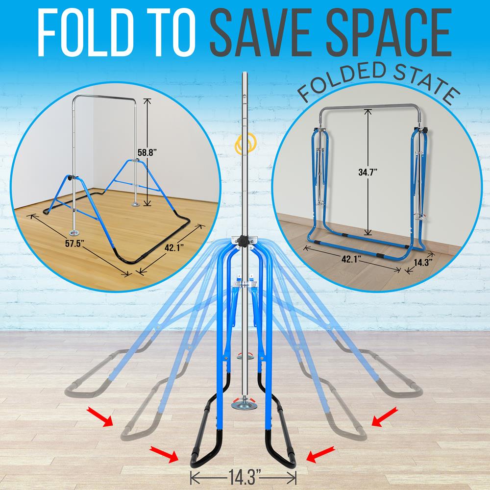 product image number 2 for SereneLife Safely Fun Gymnastics Bar