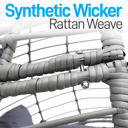 Wicker Rattan Swing Chair