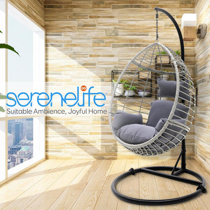 Wicker Rattan Swing Chair