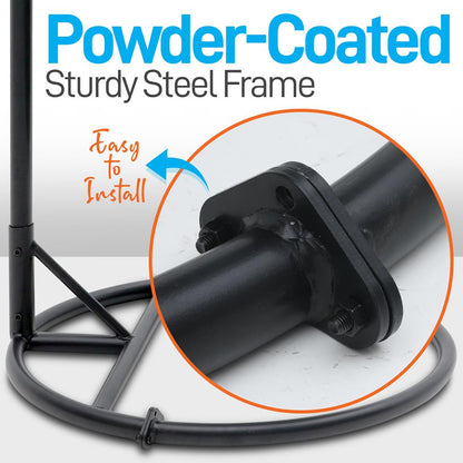 product image number 6 for SereneLife Wicker Rattan Swing Chair