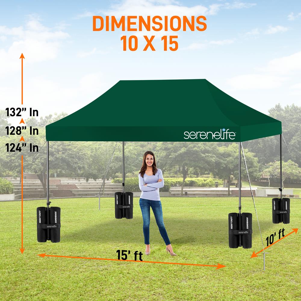 SereneLife Pop Up Tent - Thumbnail 3