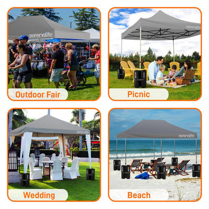 product image number 5 for SereneLife Tent Commercial Instant Shelter Slgz20Gy