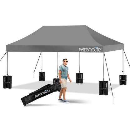 product image number 1 for SereneLife Tent Commercial Instant Shelter Slgz20Gy