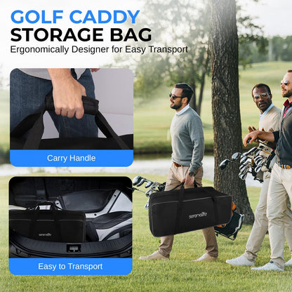 Portable Golf Duffel Bag - Water-Resistant Nylon, Extra Large Storage