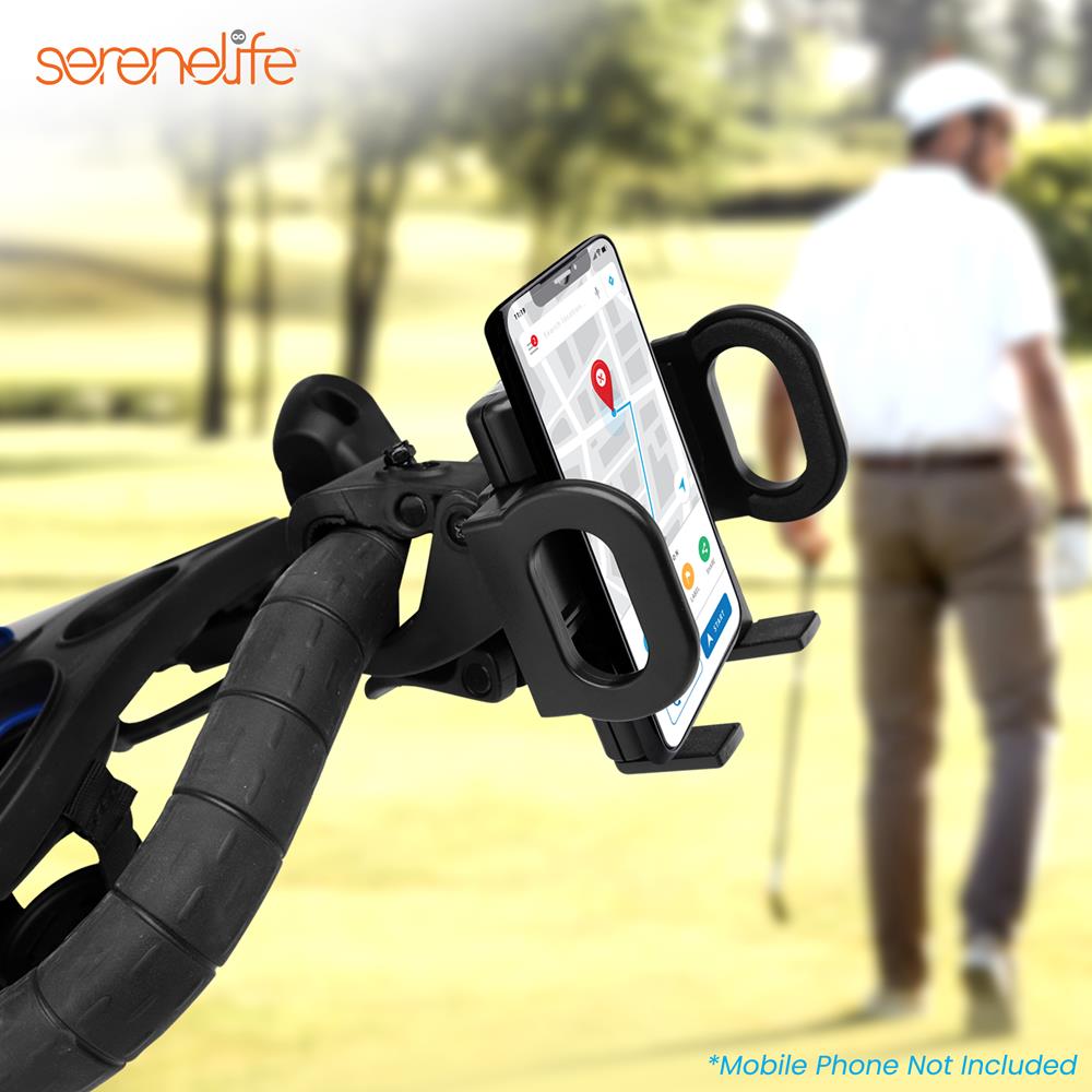 SereneLife Golf Push Cart GPS Holder - Thumbnail 2