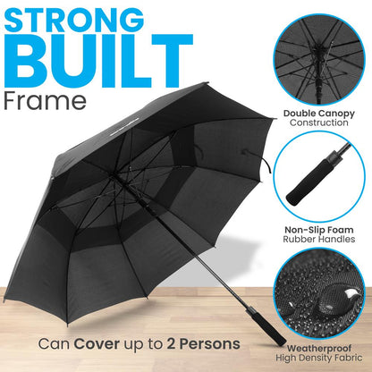 product image number 3 for SereneLife Automatic Golf Umbrella