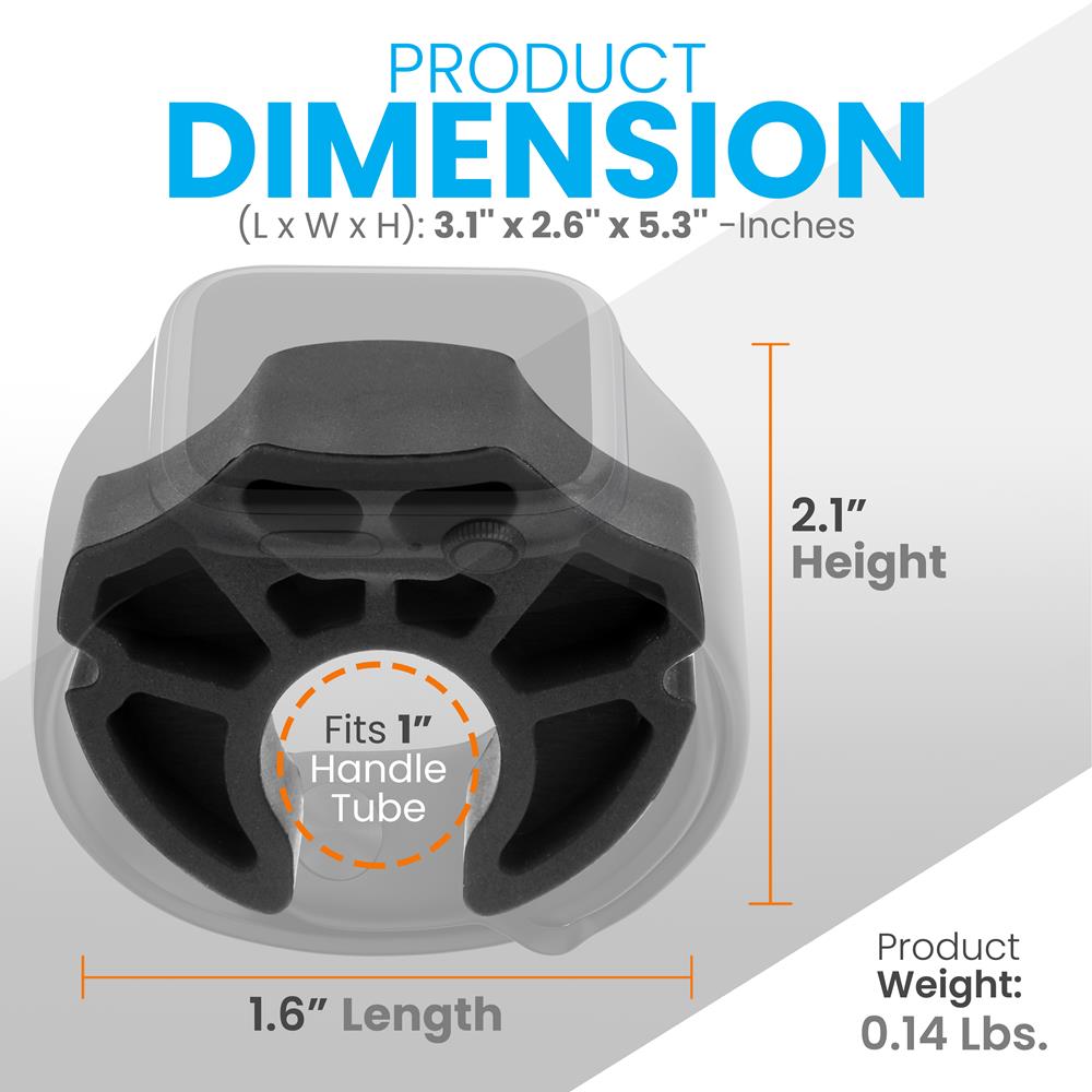 product image number 2 for SereneLife Golf Push Cart Watch Holder
