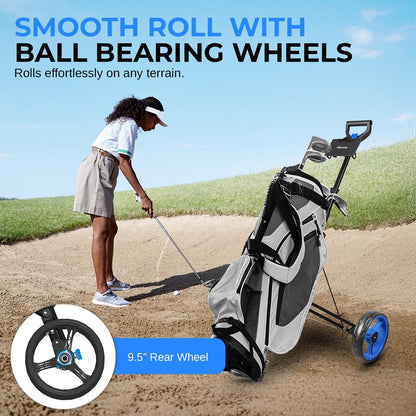 2-Wheel Golf Push Cart