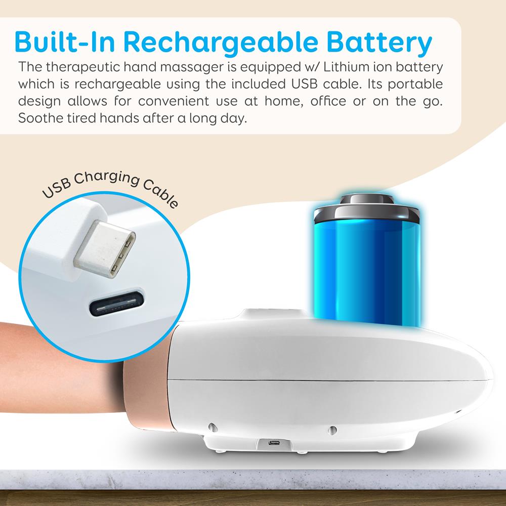 SereneLife Hand Massager - Thumbnail 4