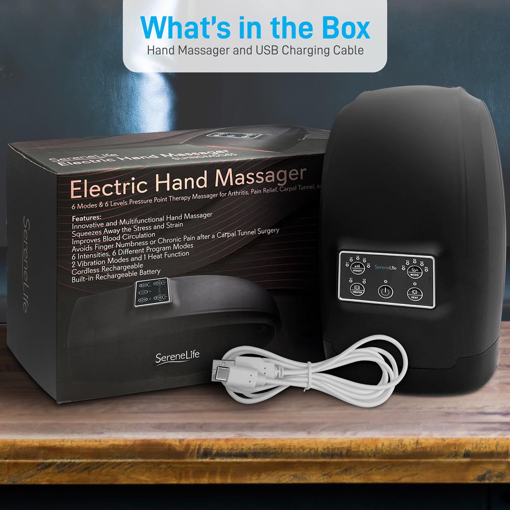 SereneLife Hand Massager - Thumbnail 2