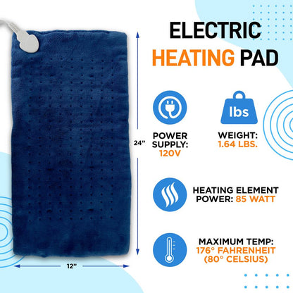 product image number 2 for SereneLife Electric Heating Pad