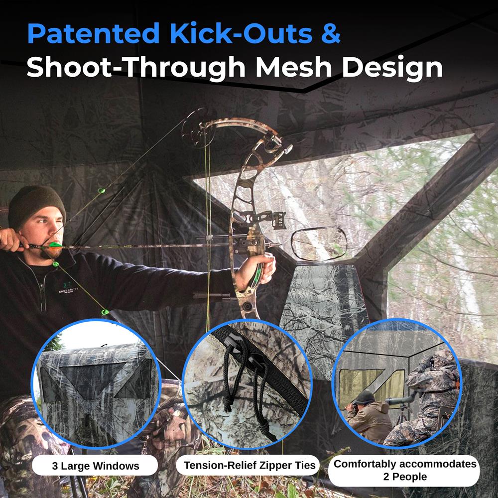 Pyle Ground Hunting Blind - Thumbnail 2