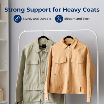 200-Pack Velvet Hangers Non-Slip 360¬∞ Swivel Hook Space-Saving Black