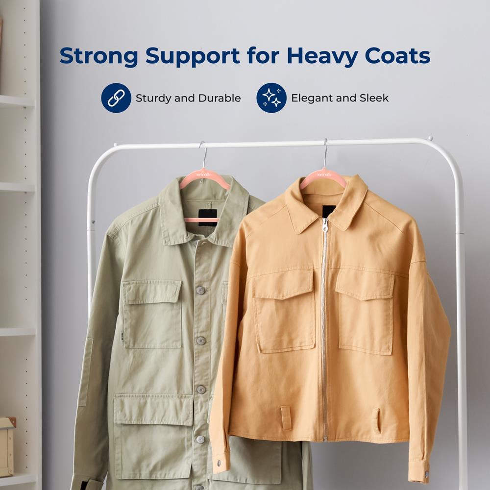 product image number 4 for SereneLife Non-Slip Velvet Hangers