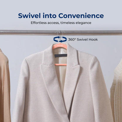 product image number 6 for SereneLife Non-Slip Velvet Hangers