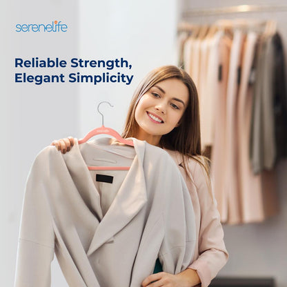 product image number 7 for SereneLife Non-Slip Velvet Hangers