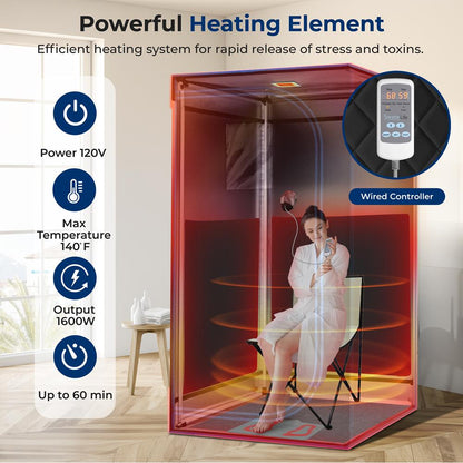Detox Therapeutic Home Sauna