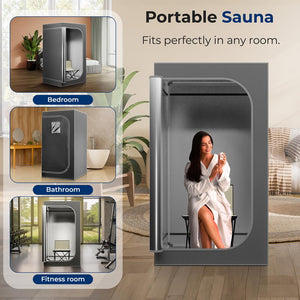 Portable Steam Home Sauna – Pyle USA