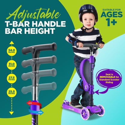 product image number 4 for SereneLife Mini Kids Toy Scooter