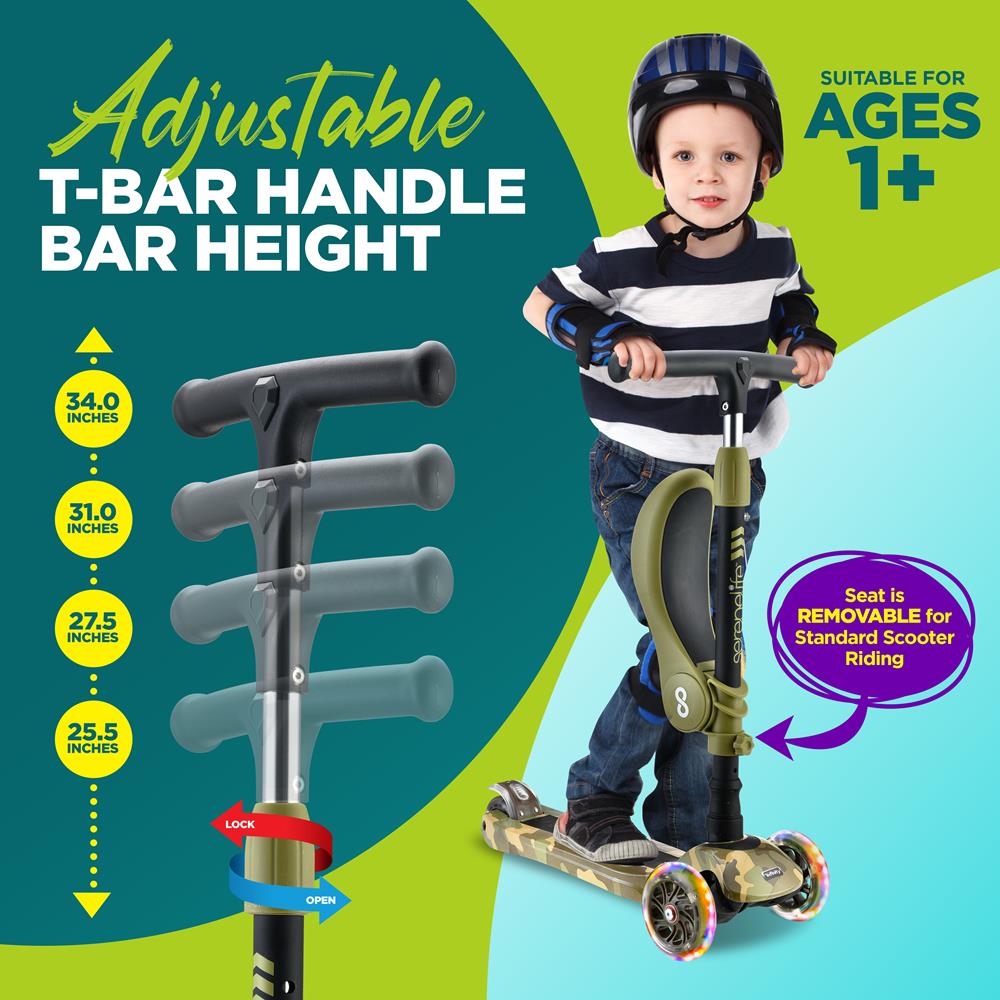 product image number 4 for SereneLife Mini Kids Toy Scooter