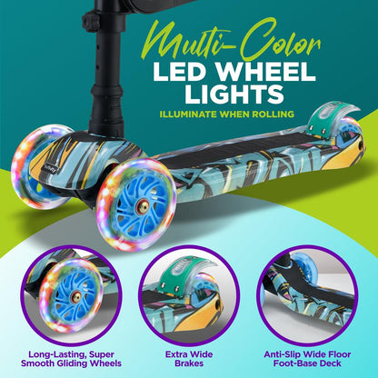 product image number 3 for SereneLife Mini Kids Toy Scooter