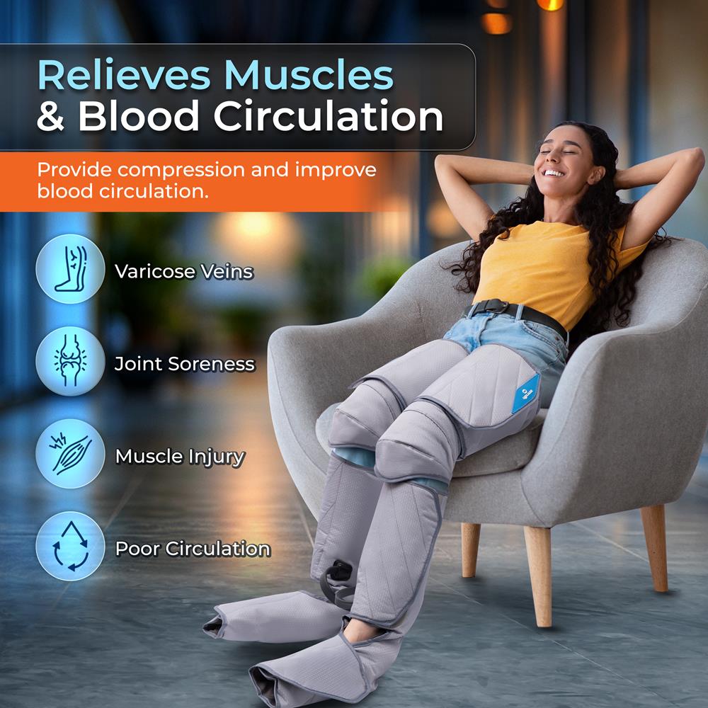 Pyle Air Compression Leg Massager