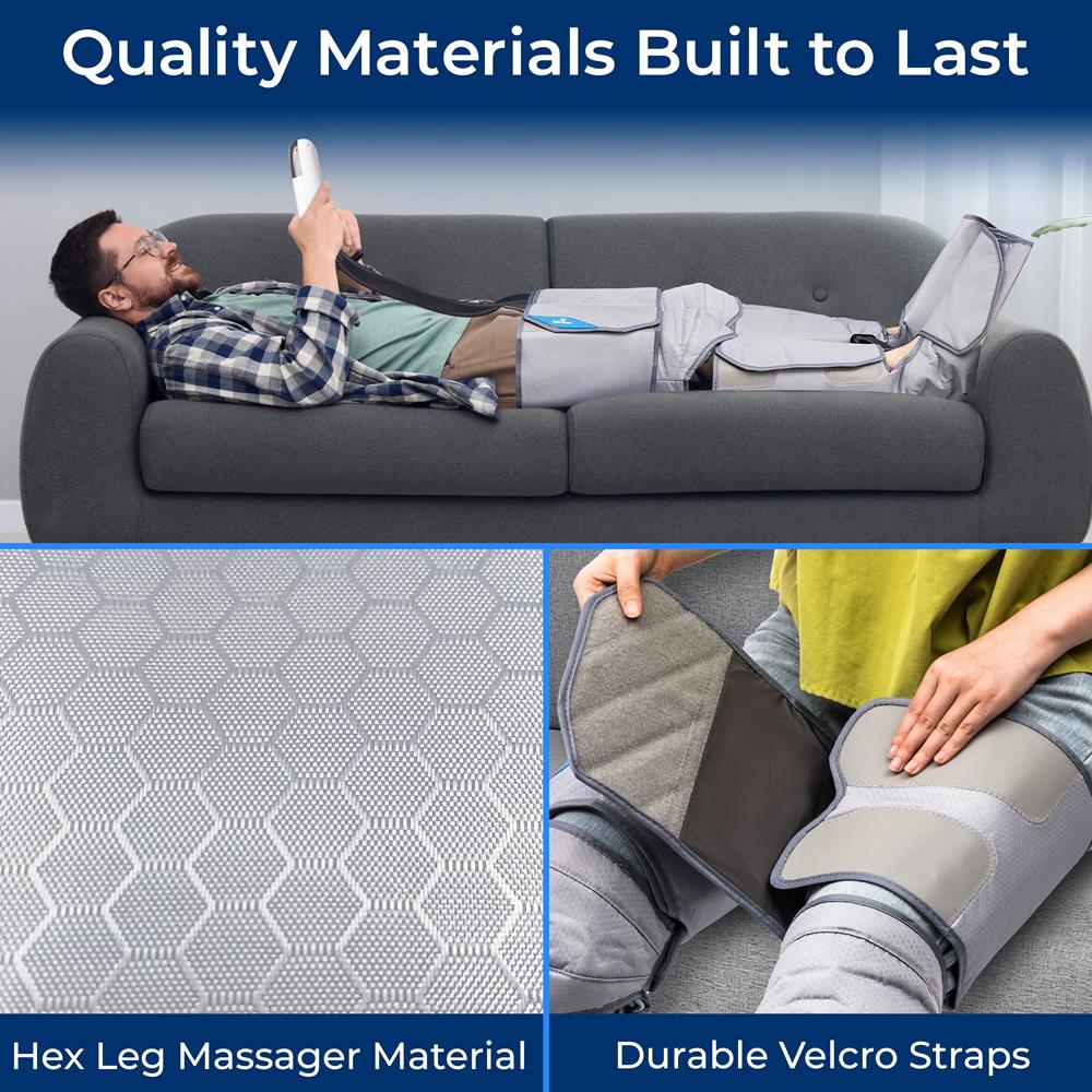 Pyle Air Compression Leg Massager - Thumbnail 3