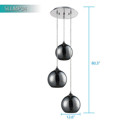 product image number 3 for SereneLife Ceiling Pendant Hanging Light Fixture