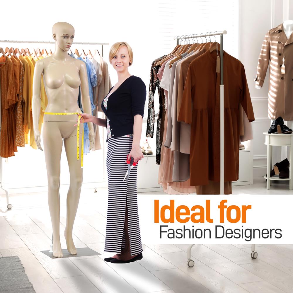 product image number 4 for SereneLife Female Torso Dress Form Mannequin