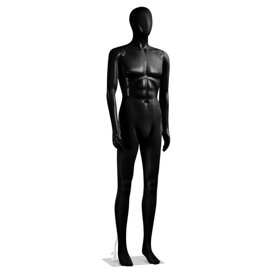 Male Mannequin 73" Adjustable Head Flexible Limbs Detachable Design