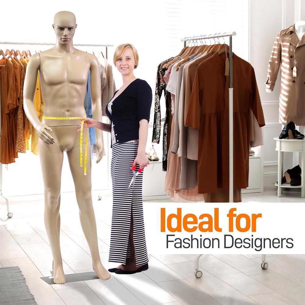 product image number 4 for SereneLife Male Torso Dress Form Mannequin