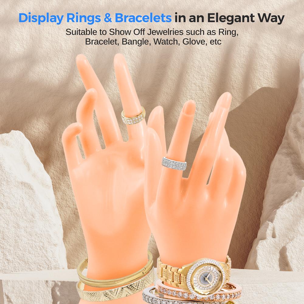 product image number 4 for SereneLife Female Mannequin Hand Display Holder Sta