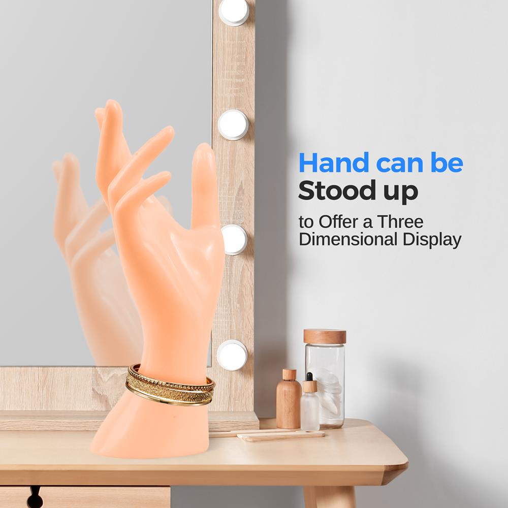 product image number 5 for SereneLife Female Mannequin Hand Display Holder Sta