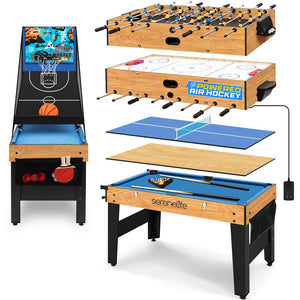 42" 6-In-1 Multi Game Table