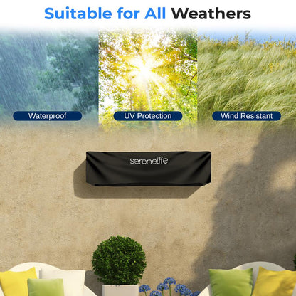 Infrared Patio Heater Cover - Tearproof Waterproof UV Resistant - Heavy Duty