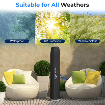 Patio Heater Cover Bag Heavy-Duty Waterproof & Tear-Resistant