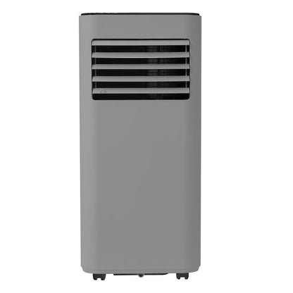 Portable Air Conditioner 8000 BTU Efficient Cooling Gray with Remote