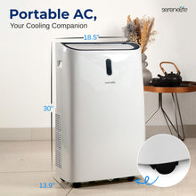 Portable Air Conditioner 12000 BTU Efficient Cooling White