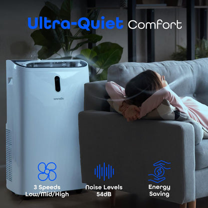 Portable Air Conditioner 12000 BTU Efficient Cooling White