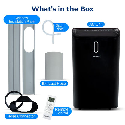 Portable Air Conditioner 14000 BTU Efficient Cooling Remote Control