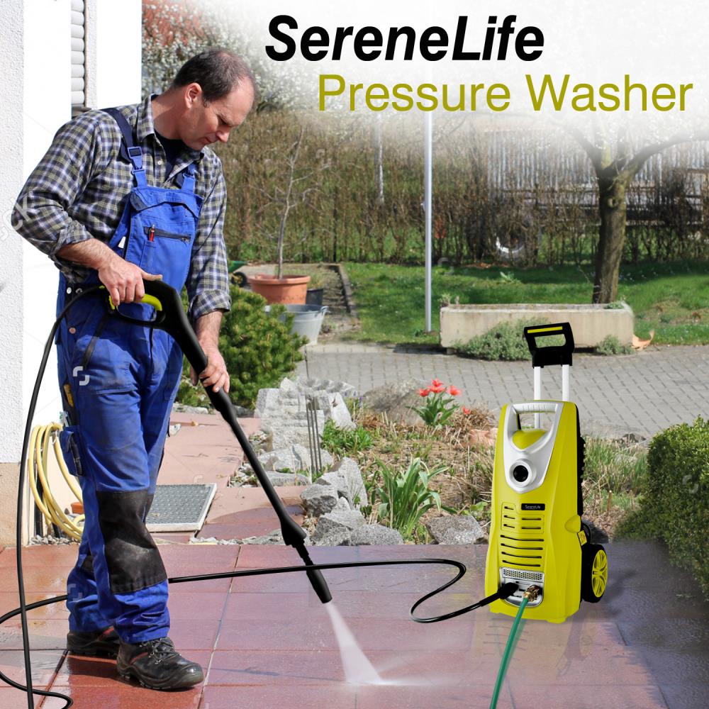 product image number 6 for SereneLife Home Outdoor Electric Power Washer