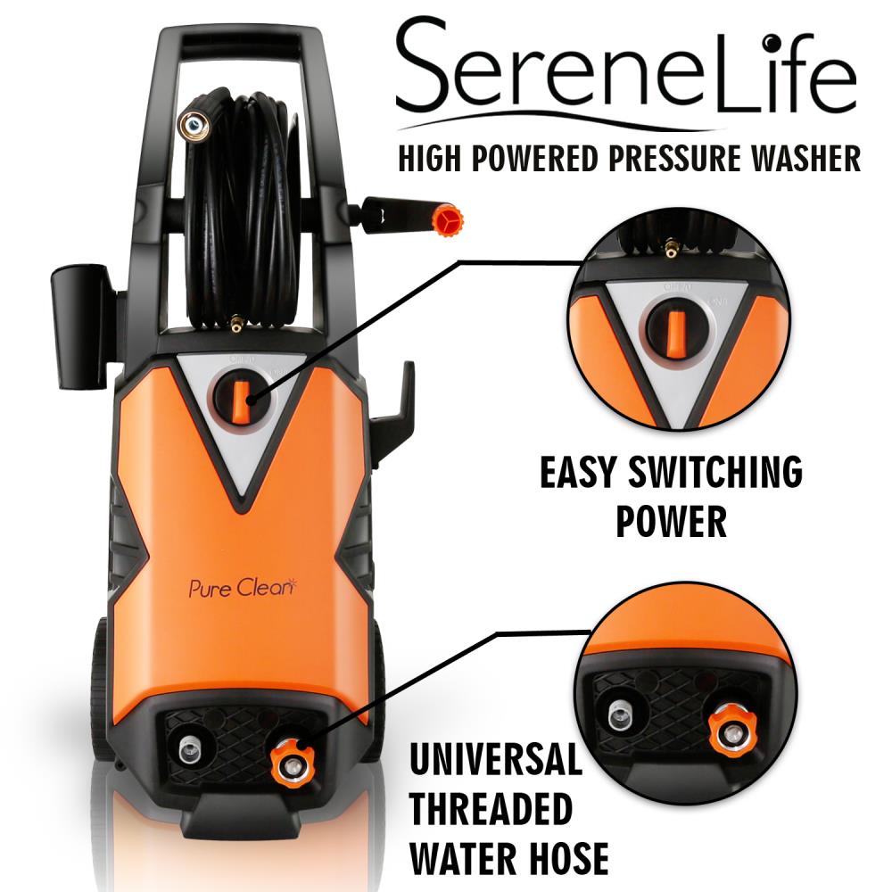 product image number 3 for Pyle Pure Clean Hose & Reel Pressure Washer
