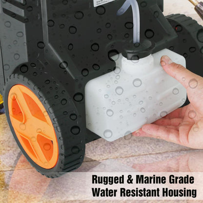 product image number 5 for Pyle Pure Clean Hose & Reel Pressure Washer