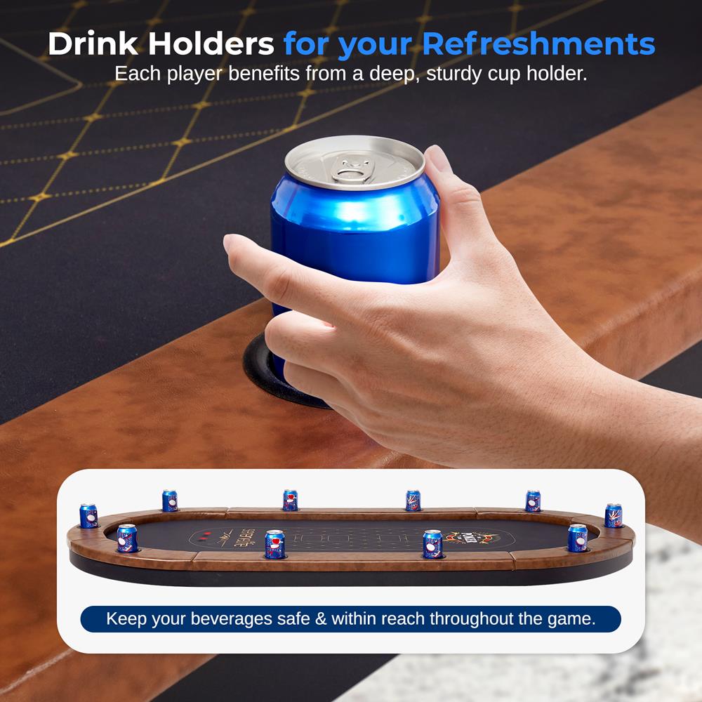 product image number 5 for SereneLife Poker/Casino Game Table