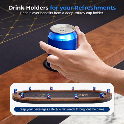 product image number 5 for SereneLife Poker/Casino Game Table