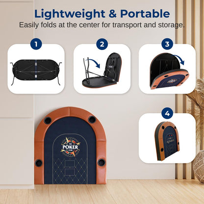 Foldable Poker Table